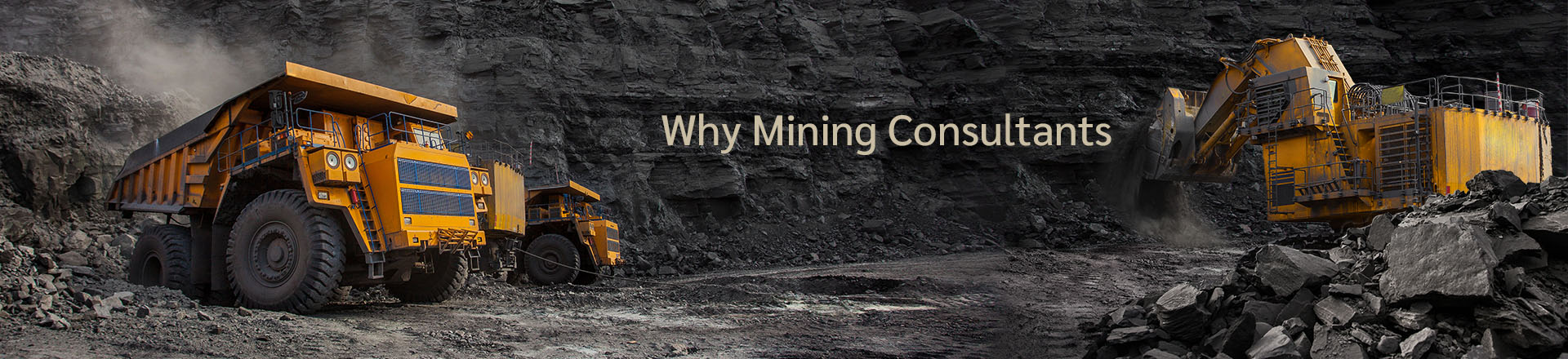 Why mining consultants